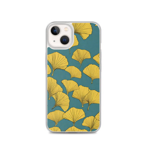 Golden Ginkgo Clear Case for iPhone®