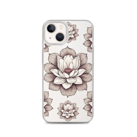 Lotus Clear Case for iPhone®