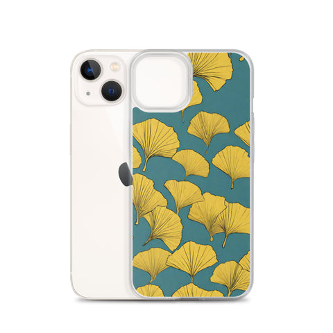 Golden Ginkgo Clear Case for iPhone®