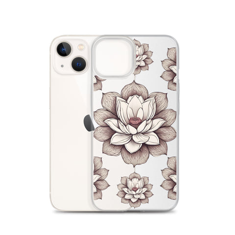 Lotus Clear Case for iPhone®