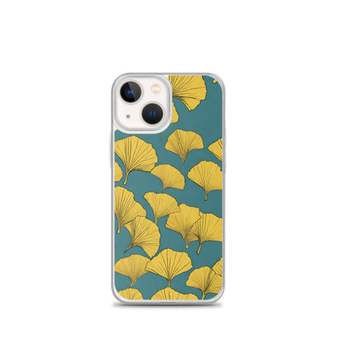 Golden Ginkgo Clear Case for iPhone®