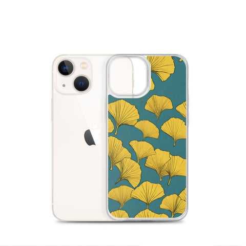 Golden Ginkgo Clear Case for iPhone®
