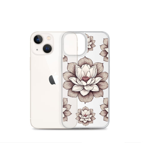 Lotus Clear Case for iPhone®