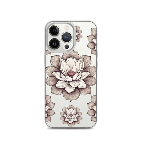 Lotus Clear Case for iPhone®