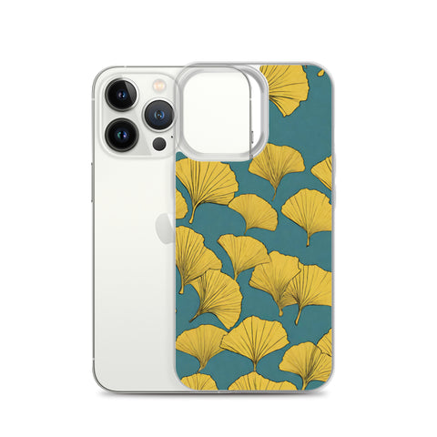 Golden Ginkgo Clear Case for iPhone®