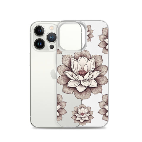 Lotus Clear Case for iPhone®