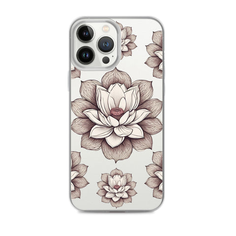 Lotus Clear Case for iPhone®