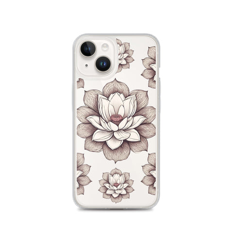 Lotus Clear Case for iPhone®