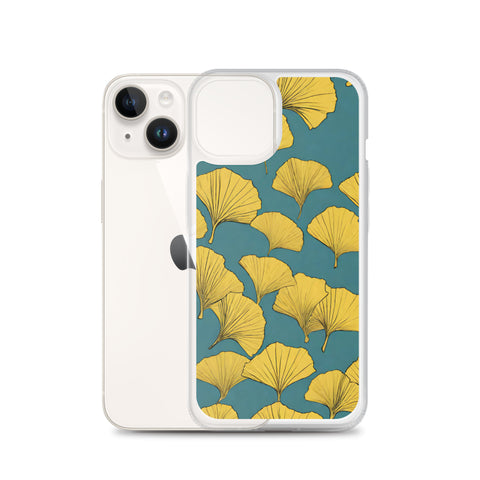 Golden Ginkgo Clear Case for iPhone®
