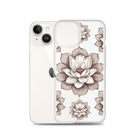 Lotus Clear Case for iPhone®