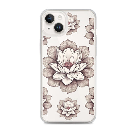 Lotus Clear Case for iPhone®