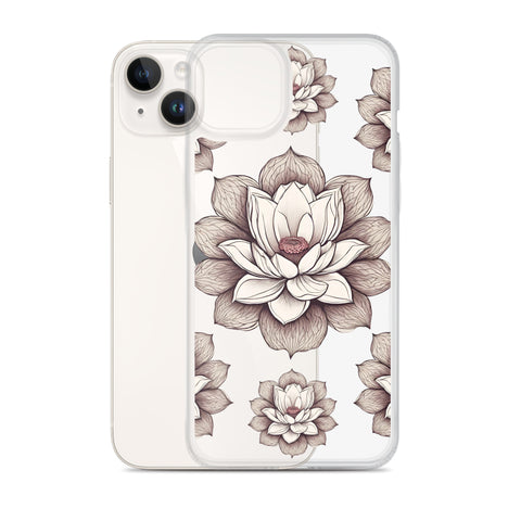 Lotus Clear Case for iPhone®
