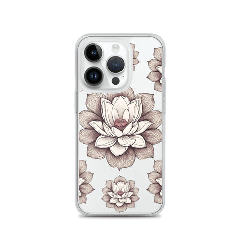 Lotus Clear Case for iPhone®