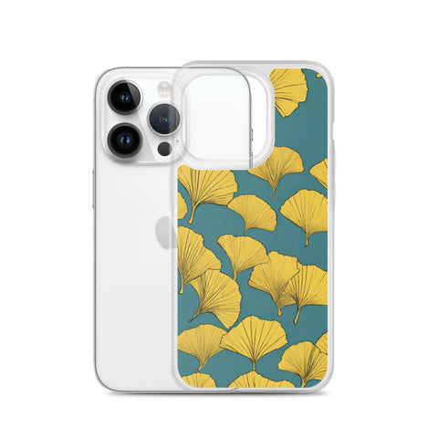 Golden Ginkgo Clear Case for iPhone®
