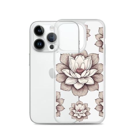 Lotus Clear Case for iPhone®