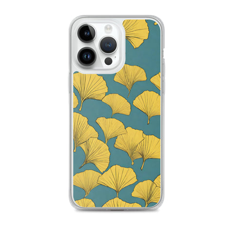 Golden Ginkgo Clear Case for iPhone®