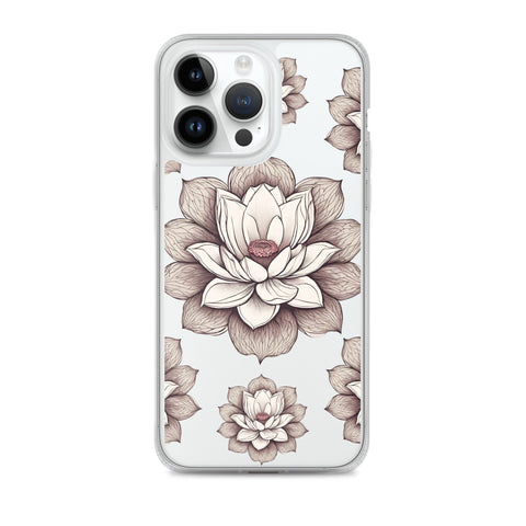 Lotus Clear Case for iPhone®