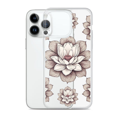 Lotus Clear Case for iPhone®