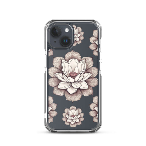 Lotus Clear Case for iPhone®