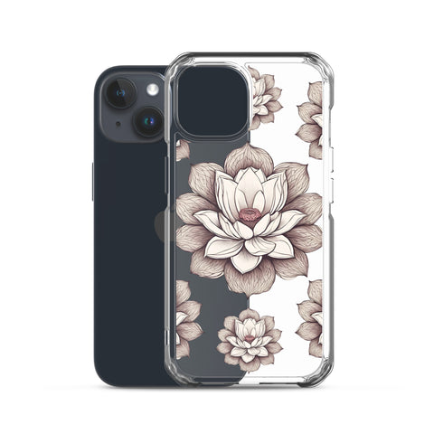 Lotus Clear Case for iPhone®