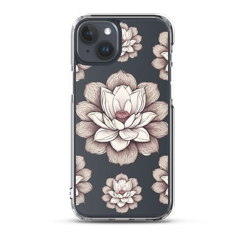Lotus Clear Case for iPhone®