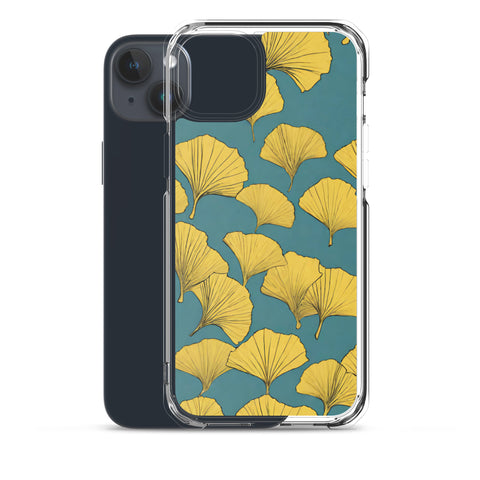 Golden Ginkgo Clear Case for iPhone®