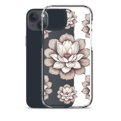 Lotus Clear Case for iPhone®
