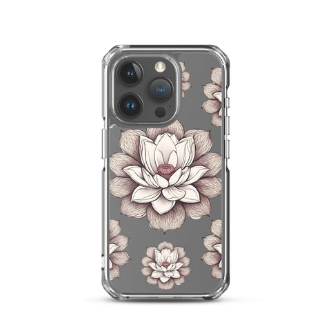 Lotus Clear Case for iPhone®