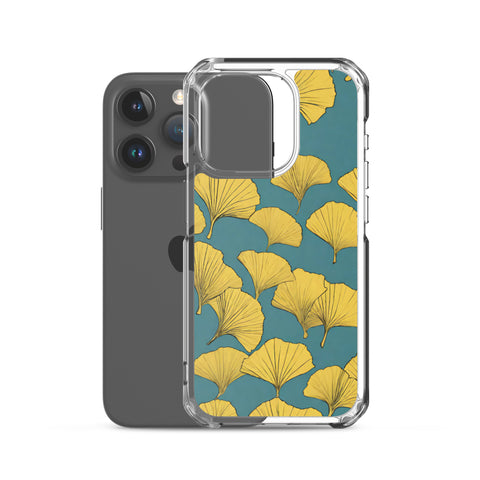 Golden Ginkgo Clear Case for iPhone®