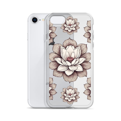 Lotus Clear Case for iPhone®