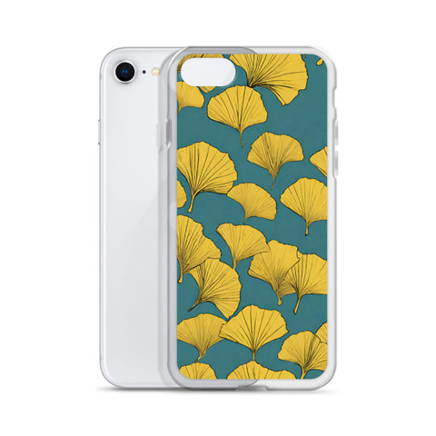Golden Ginkgo Clear Case for iPhone®