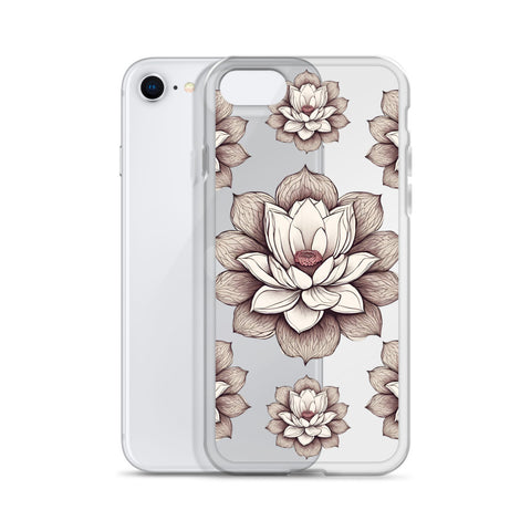 Lotus Clear Case for iPhone®