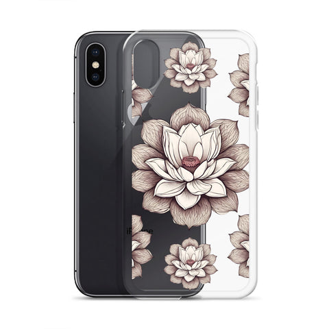 Lotus Clear Case for iPhone®