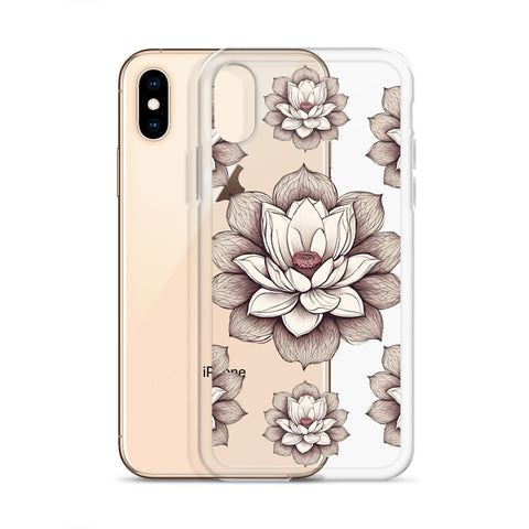Lotus Clear Case for iPhone®