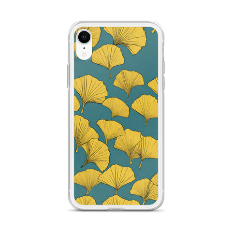 Golden Ginkgo Clear Case for iPhone®