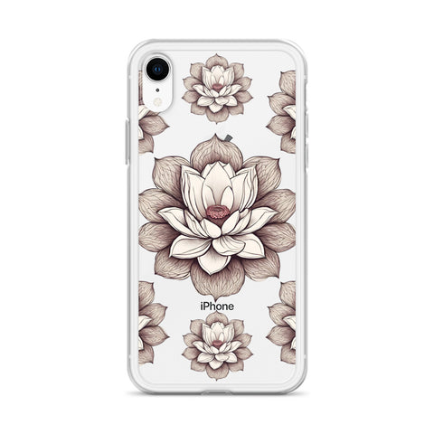 Lotus Clear Case for iPhone®