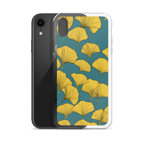 Golden Ginkgo Clear Case for iPhone®