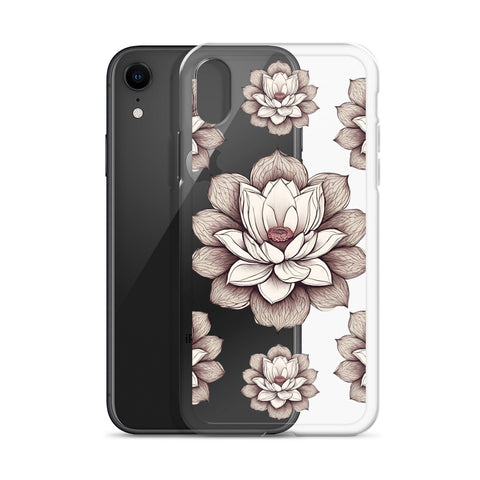 Lotus Clear Case for iPhone®