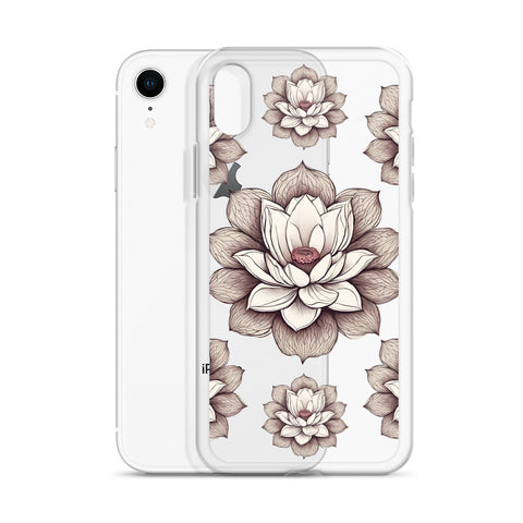 Lotus Clear Case for iPhone®