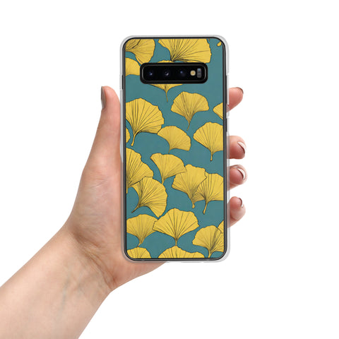 Golden Ginkgo Clear Case for Samsung®