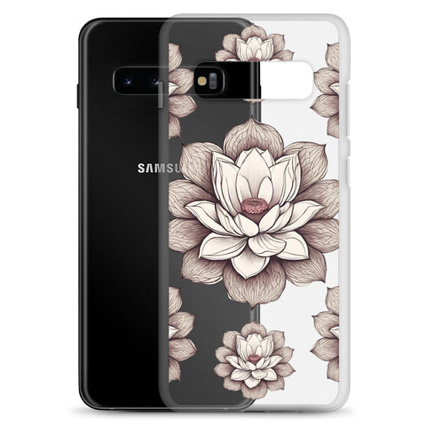 Lotus Clear Case for Samsung®