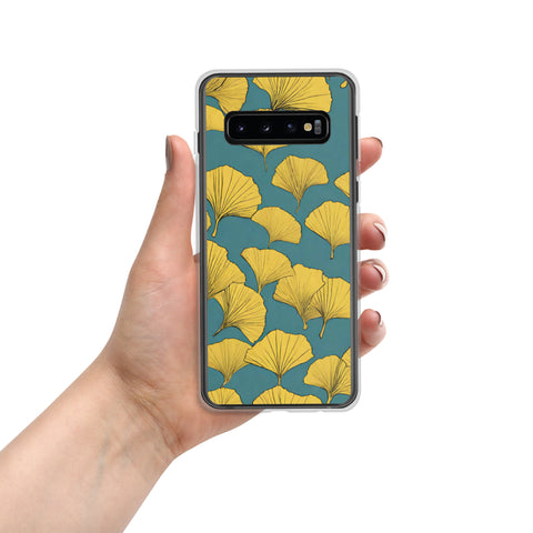 Golden Ginkgo Clear Case for Samsung®