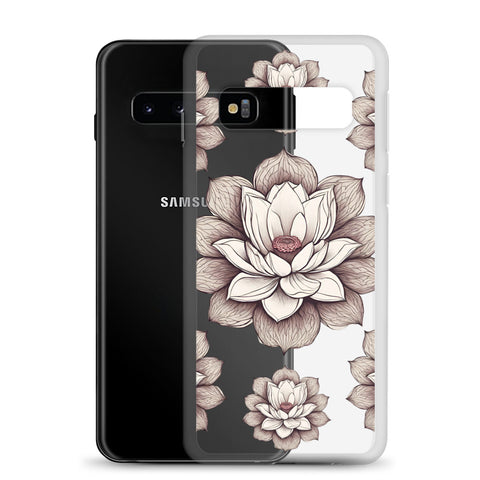 Lotus Clear Case for Samsung®