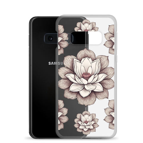 Lotus Clear Case for Samsung®