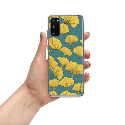 Golden Ginkgo Clear Case for Samsung®