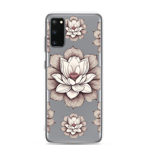 Lotus Clear Case for Samsung®