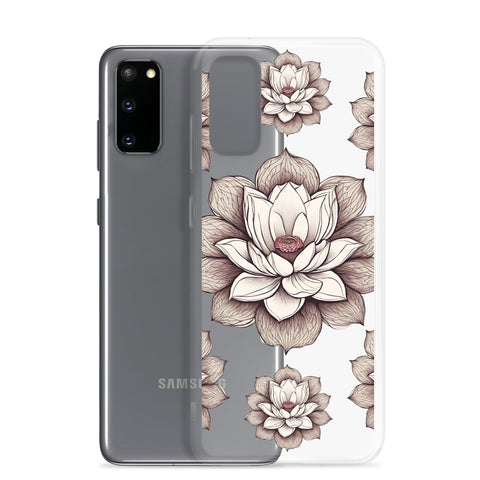 Lotus Clear Case for Samsung®