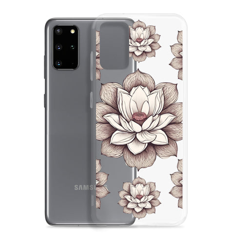 Lotus Clear Case for Samsung®