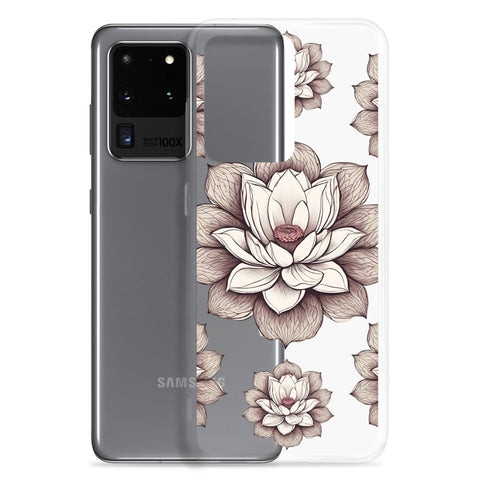 Lotus Clear Case for Samsung®
