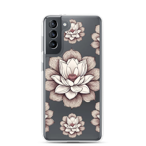 Lotus Clear Case for Samsung®